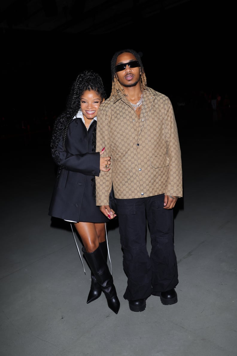 September 2023: Halle Bailey and DDG Step Out Together For Milan Fashion Week